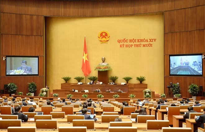 Toàn cảnh hội trường.