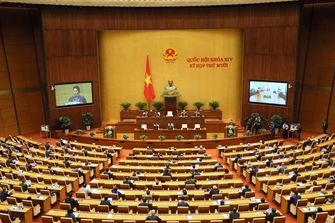 Toàn cảnh phiên khai mạc.
