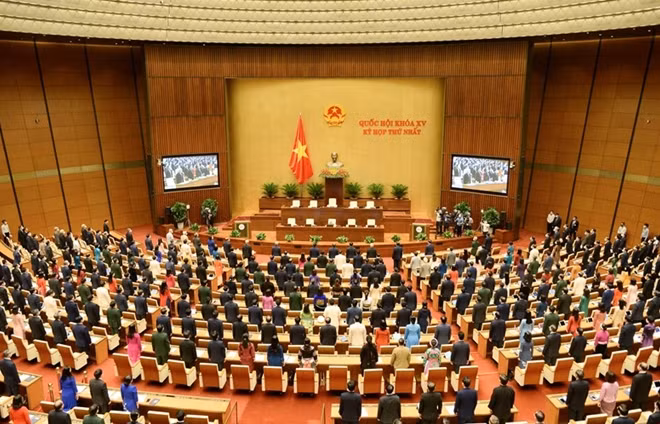 Toàn cảnh hội trường.