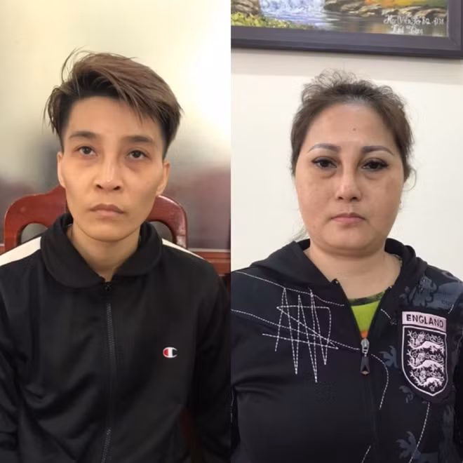 Hai chị em họ Đỗ Khánh Ly và Nguyễn Thị Thuý Ngà.