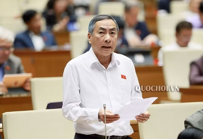 Đại biểu Phạm Văn Hoà đoàn Đồng Tháp.