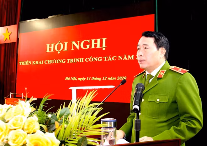 Thứ trưởng Lê Quốc Hùng phát biểu chỉ đạo tại hội nghị.
