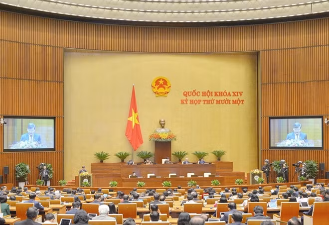 Toàn cảnh hội trường.