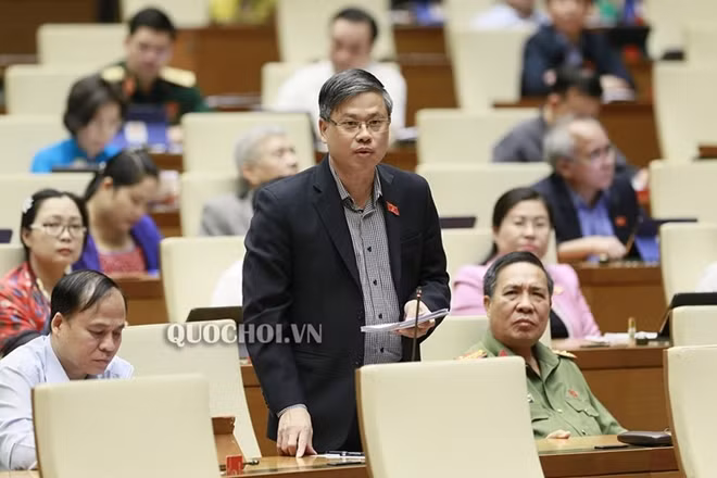 ĐBQH Nguyễn Sỹ Cương.