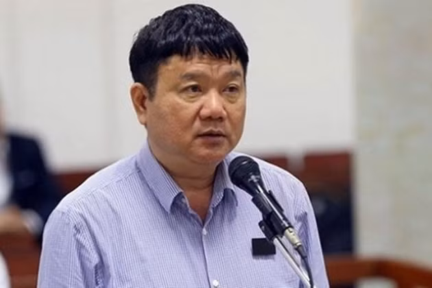 Bị can Đinh La Thăng. Bị can Đinh La Thăng.