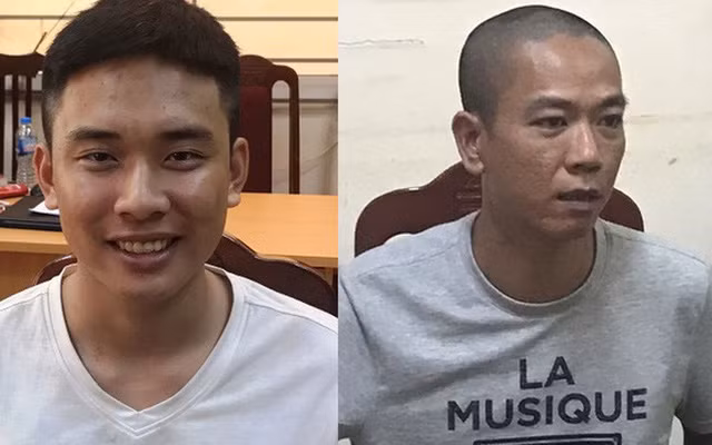 Hai đối tượng gây ra vụ cướp.