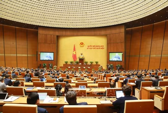 Toàn cảnh hội trường.