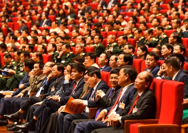 Đại biểu tham dự đại hội.