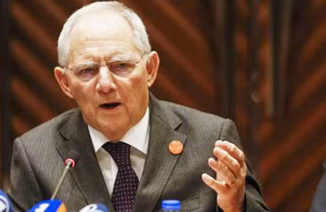 Bộ trưởng Tài chính Đức Wolfgang Schauble.