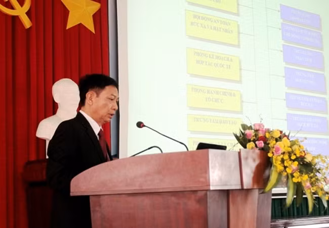 Ông Lương Bá Viên, Phó Viện trưởng Viện Nghiên cứu Hạt nhân Đà Lạt