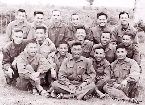 Cùng các đồng đội tại Mặt trận Đường 9.