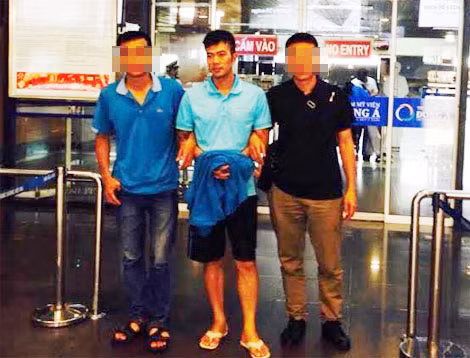 Đối tượng Minh được di lý về Hà Nội.