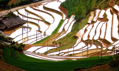 Điện về vùng cao Hà Giang.