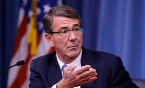 Bộ trưởng Quốc phòng Mỹ Ashton Carter.