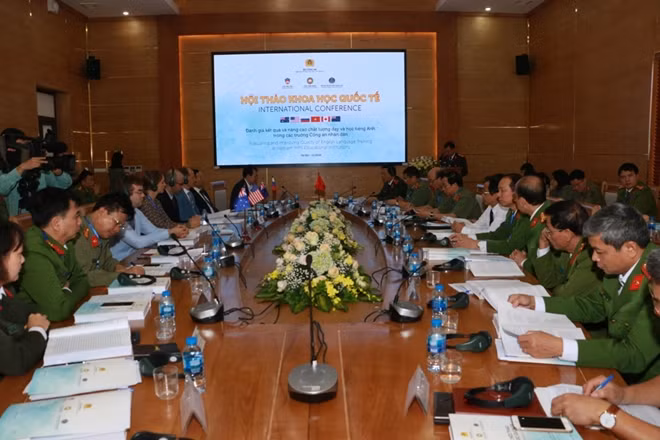 Hội thảo sẽ thảo luận và nâng cao hiệu quả công tác giảng dạy tiếng Anh trong các trường CAND.