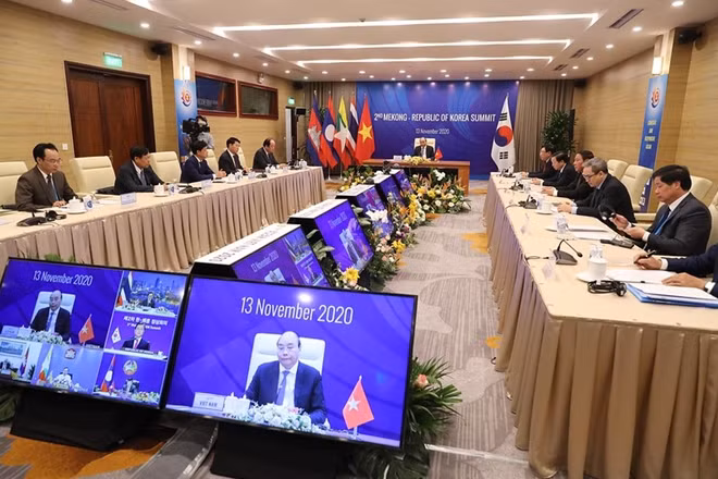 Hội nghị diễn ra theo hình thức trực tuyến.