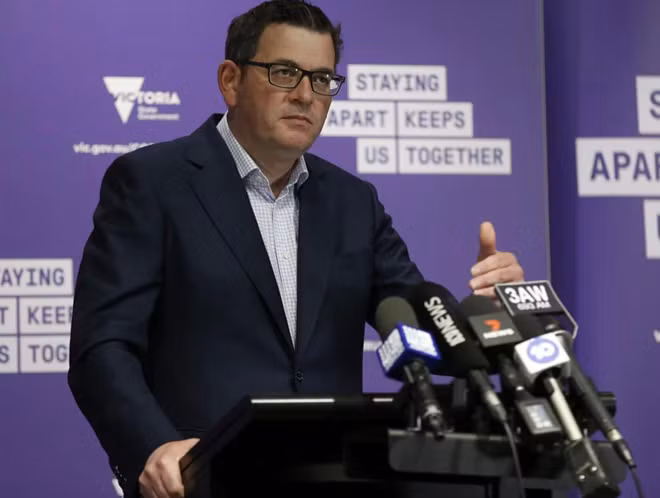 Thống đốc bang Victoria Daniel Andrews. Ảnh: Telegraph