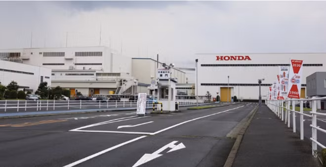 Nhà máy của công ty Honda đặt tại tỉnh Mie. Ảnh: Kyodo