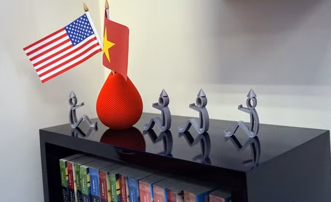 Một góc nhỏ đầy sáng tạo và thân thiện trong Không gian.