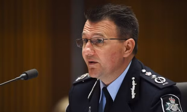 Ủy viên AFP Reece Kershaw. Ảnh: TG Ủy viên AFP Reece Kershaw. Ảnh: TG