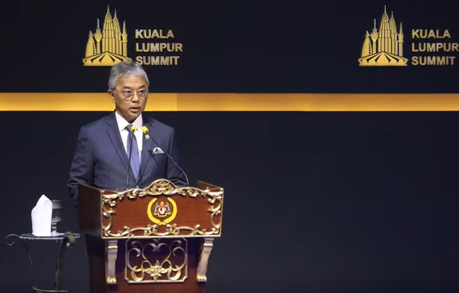 Quốc vương Malaysia Al-Sultan Abdullah. Ảnh: Reuters