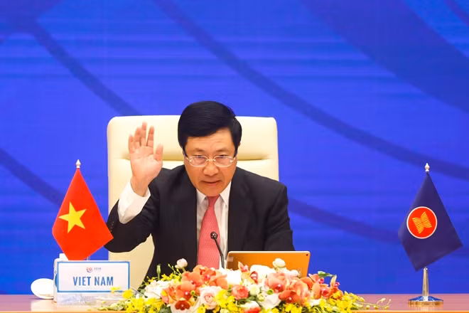 Phó Thủ tướng-Bộ trưởng Ngoại giao Phạm Bình Minh chủ trì Hội nghị Bộ trưởng Ngoại giao ASEAN (AMM).