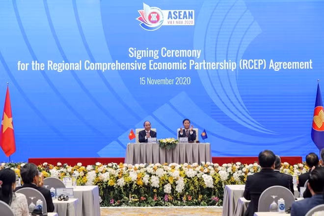 Hiệp định RCEP là động thái khu vực quan trọng nhất trong thời gian gần đây.