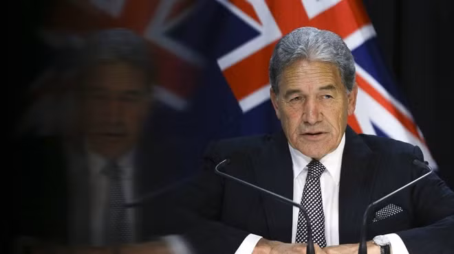 Ngoại trưởng New Zealand Winston Peters. Ảnh: Getty
