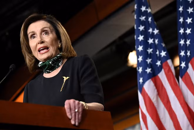 Chủ tịch Hạ viện Mỹ Nancy Pelosi. Ảnh: Reuters
