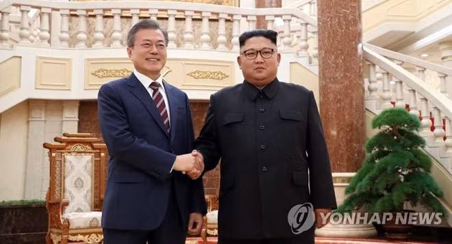Một tia hi vọng mới đã sáng lên trong quan hệ liên Triều. Ảnh: Yonhap