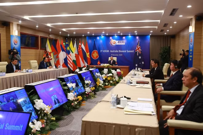 Các lãnh đạo ASEAN ghi nhận hợp tác ASEAN-Australia đã đóng góp đáng kể vào hiện thực hóa Tầm nhìn Cộng đồng ASEAN 2025.