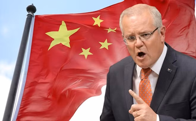 Thủ tướng Australia yêu cầu phía Trung Quốc phải xin lỗi vì bức ảnh được cho là sai sự thật đăng tải trên Twitter. Ảnh: Getty