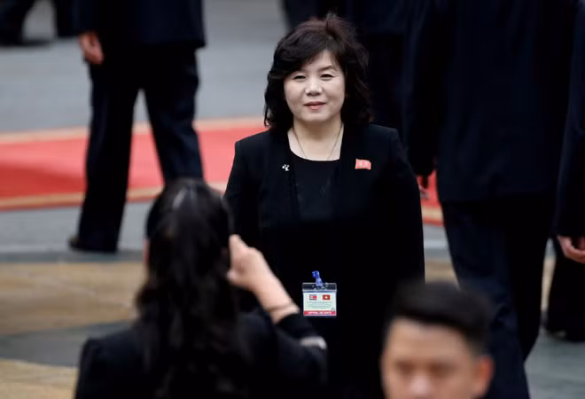 Thứ trưởng Ngoại giao Triều Tiên Choe Son-hui. Ảnh: KCNA