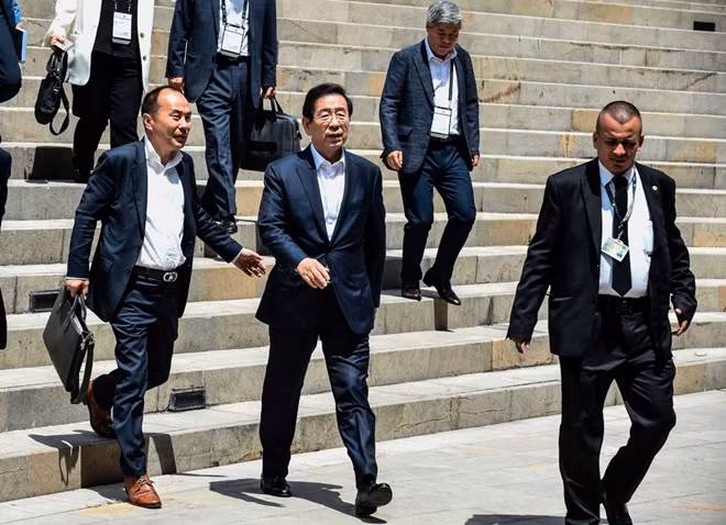 Ông Park là một chính khách có uy tín trên chính trường Hàn Quốc. Ảnh: Getty