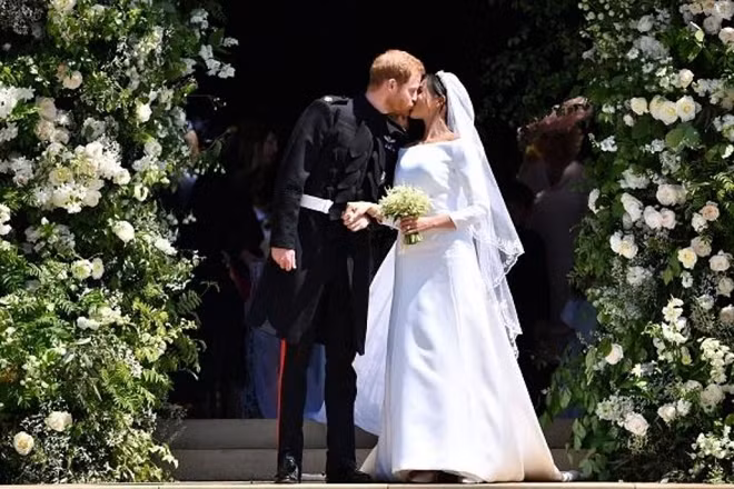 Đám cưới của cặp đôi Harry và Meghan từng được ví là chuyện cổ tích của nàng Lọ Lem. Ảnh: Reuters