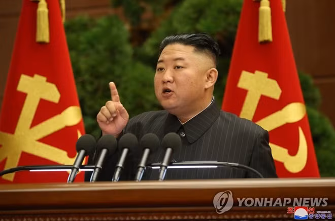 Nhà lãnh đạo Triều Tiên Kim Jong-un. Ảnh: KCNA