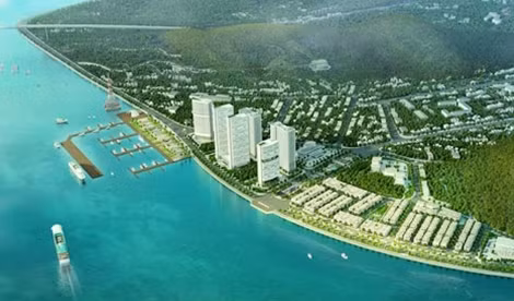 Phối cảnh minh họa tổng thể dự án Vinhomes Dragon Bay