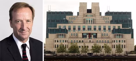 Tân Tổng Giám đốc Alex Younger và tòa trụ sở bề thế của MI-6 ven bờ sông Thames.