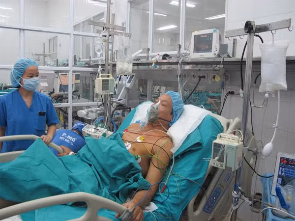 Bệnh nhân được ghép gan.
