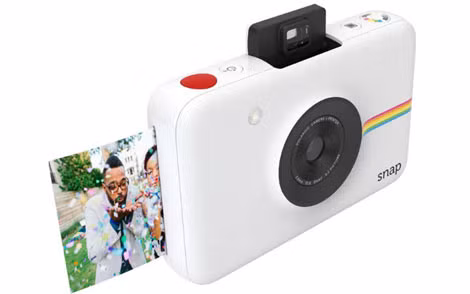 The Polaroid Snap một máy ảnh cho phép bạn có ngay một bức ảnh (2x3) ngay sau khi chụp chỉ với 1cái bấm nút.