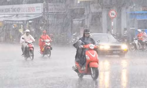 Bắc Bộ sẽ có mưa to trong ngày Quốc khánh