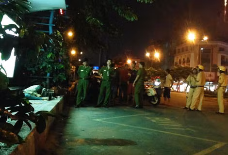 Hiện trường nơi phát hiện vụ việc.