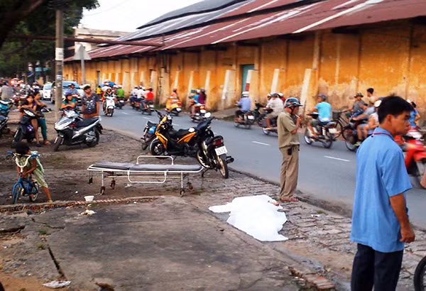 Hiện trường 2 vụ việc.