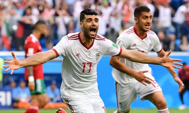 Các cầu thủ Iran đang cho thấy một bộ mặt rất tiến bộ.