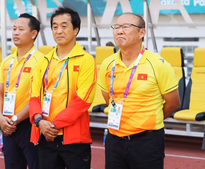 HLV Park Hang Seo là người đóng vai trò rất quan trọng trong thành tích của đội tuyển Olympic Việt Nam.