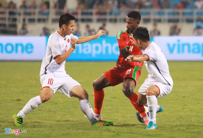 Các cầu thủ lần đầu tiên được trao cơ hội của đội tuyển U23 Việt Nam đã thi đấu đầy nỗ lực (ảnh: zing.vn).