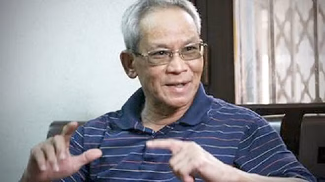 Ông Mai Liêm Trực, nguyên Chủ tịch Liên đoàn Bóng đá Việt Nam (ảnh VOV).