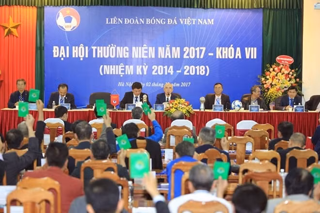 Đại hội VFF chưa bao giờ nóng bỏng và khốc liệt như lần này (ảnh: Hải Anh).