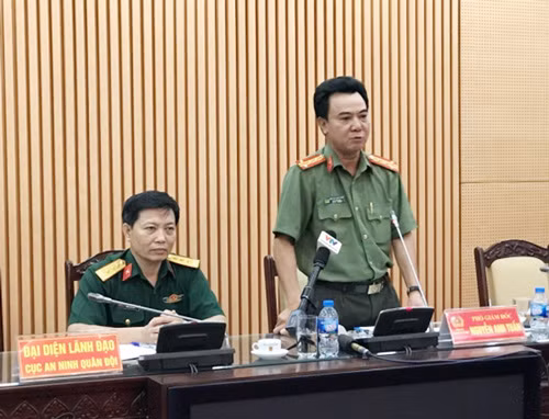 Công an TP Hà Nội tổ chức họp báo. Công an TP Hà Nội tổ chức họp báo.
