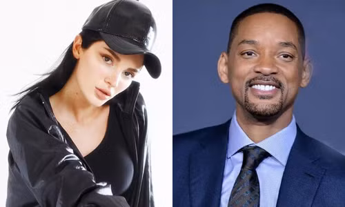 Era Istrefi (trái) sinh năm 1994, nổi tiếng với bản hit "Bon Bon" ra mắt năm 2015. Will Smith (phải) sinh năm 1968 ở Mỹ, là nhà sản xuất âm nhạc, ca sĩ, tài tử của Mỹ.